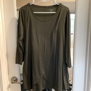 Long sleeve nursing shirt